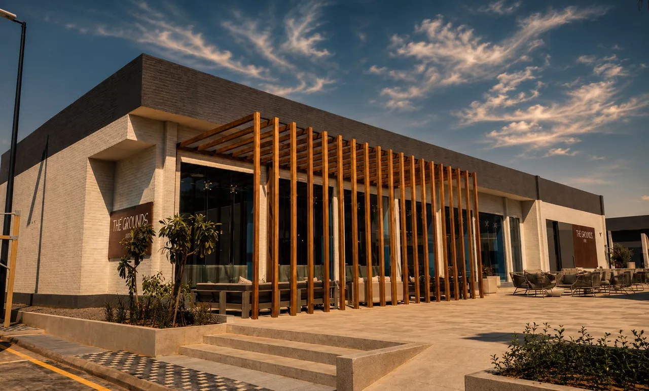 The Grounds building at NEOM Media Hub District